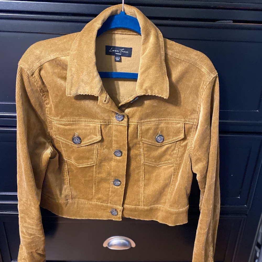 Love Tree Corduroy jacket